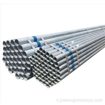 Tubo in acciaio in ferro zincato da 100 mm di diametro